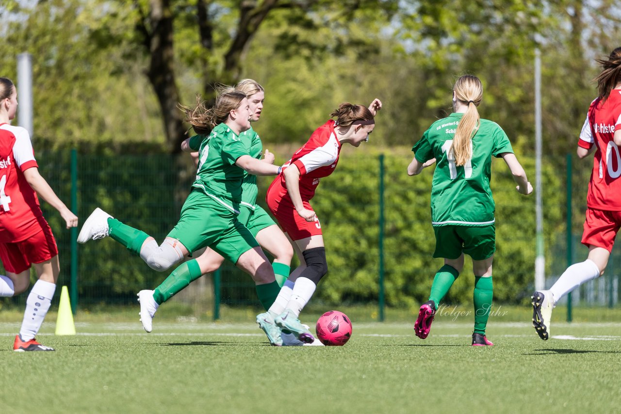 Bild 98 - wBJ SV Wahlstedt - TSV Wentorf-Dandesneben : Ergebnis: 7:1